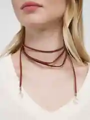 Багровый подвеска на шею