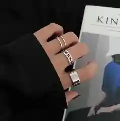 Наборы колец в золоте и серебре, парные