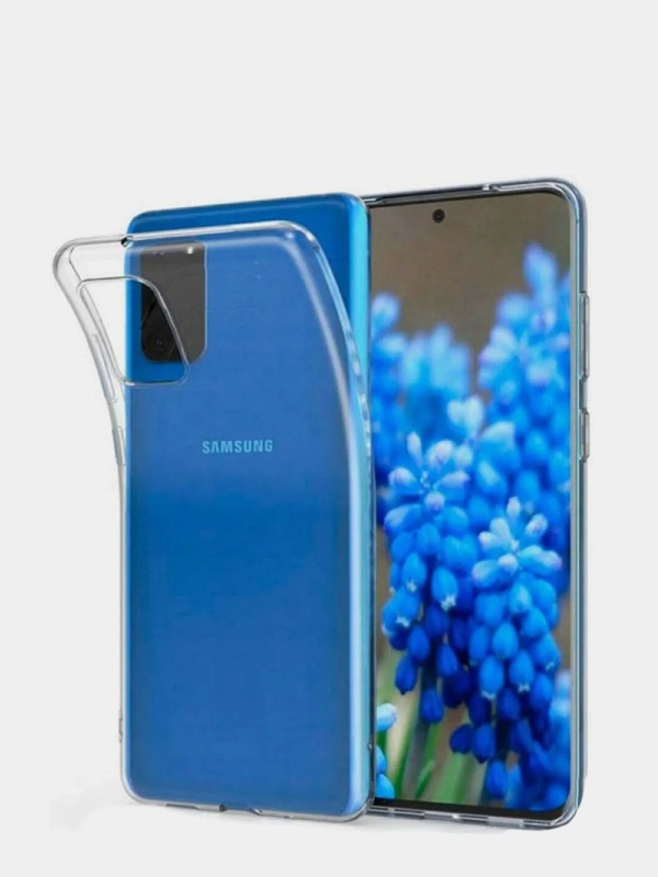 Чехол Samsung Galaxy S20, Самсунг Галакси С20 прозрачный, силиконовый