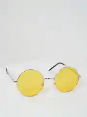 Золотой очки круглые, солнцезащитные