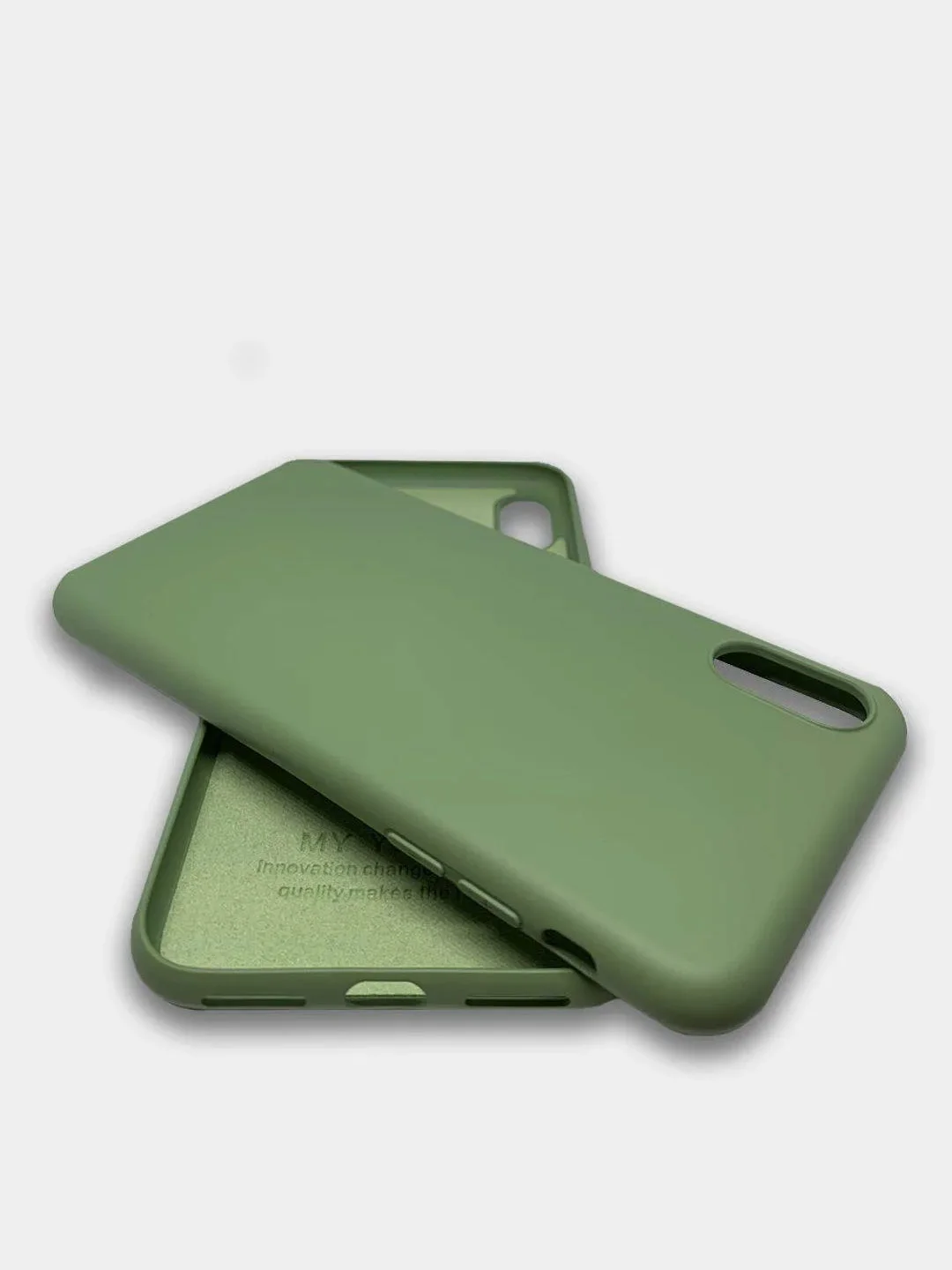 Зеленый чехол для iPhone 7 / 8 / SE / XR / 11 Pro Max, силиконовый, айфон