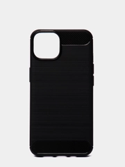 Чехол iPhone 13, 13 Pro, 13 Pro Max, 12 mini имитация под карбон