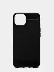 Черный чехол iPhone 13, 13 Pro, 13 Pro Max, 12 mini имитация под карбон