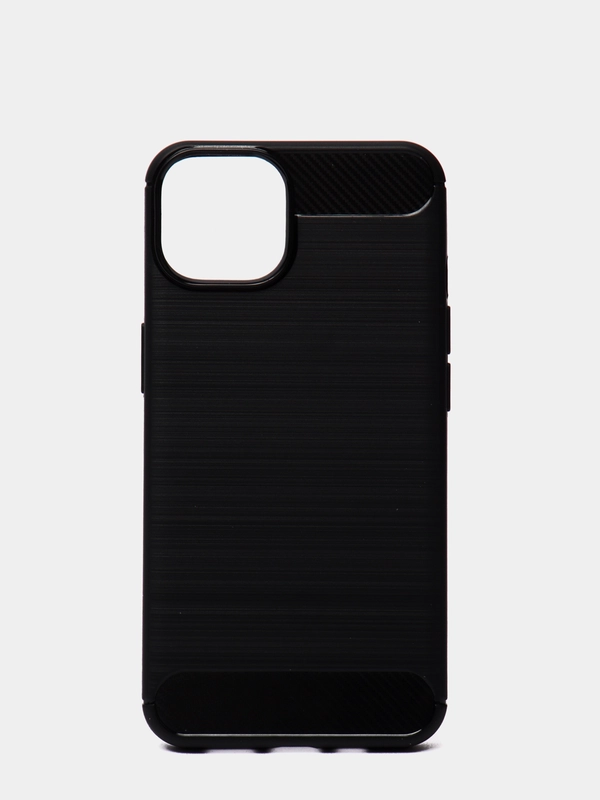 Чехол iPhone 13, 13 Pro, 13 Pro Max, 12 mini имитация под карбон