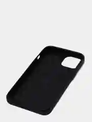 Черный чехол iPhone 13, 13 Pro, 13 Pro Max, 12 mini имитация под карбон