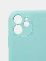 Бежевый чехол iPhone 11 13 12 Pro Mini силиконовый ( Айфон Про Мини )