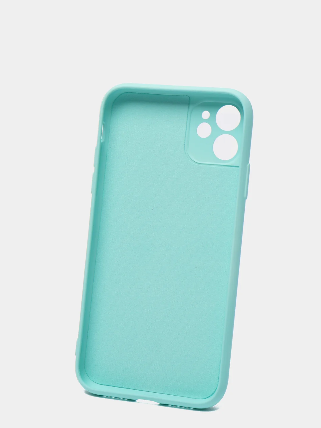 Бежевый чехол iPhone 11 13 12 Pro Mini силиконовый ( Айфон Про Мини )