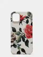 Багровый кожаный чехол для