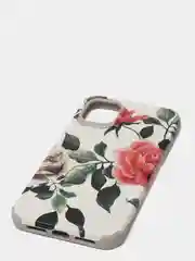 Багровый кожаный чехол для