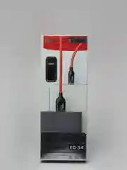 USB кабель (быстрая зарядка) мягкий силикон ECUSIN с выходом iPhone Lightning/Micro-USB