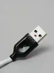 USB кабель (быстрая зарядка) мягкий силикон ECUSIN с выходом iPhone Lightning/Micro-USB