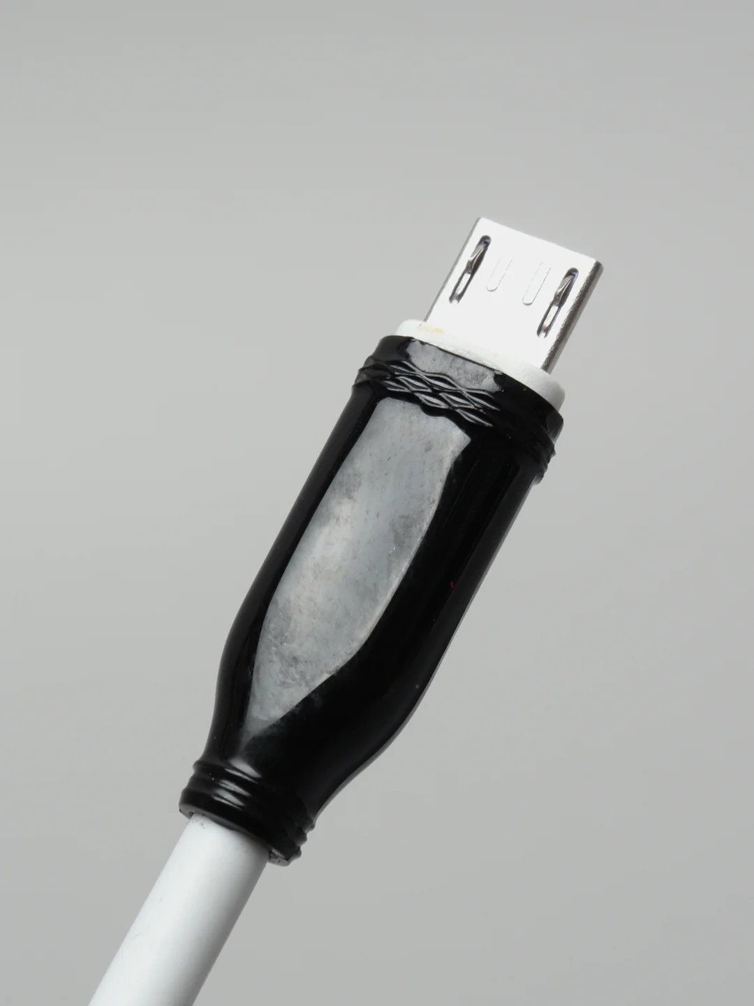 USB кабель (быстрая зарядка) мягкий силикон ECUSIN с выходом iPhone Lightning/Micro-USB