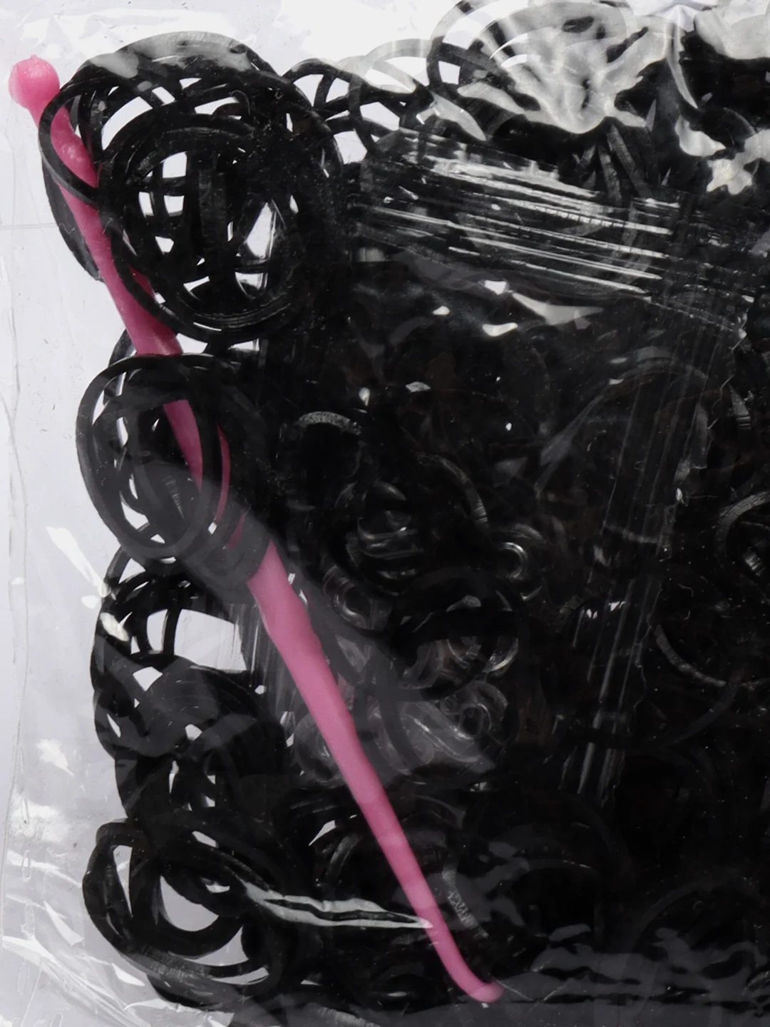 Резинки для плетения Loom Bands 600 штук, чёрный