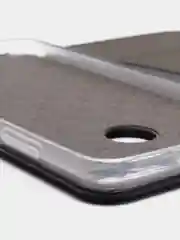 Синий чехол книжка Huawei Y6 2018 / Honor 7C / Honor 7A Pro / Y6 Prime, Хуавей У6 2018 (5,7")