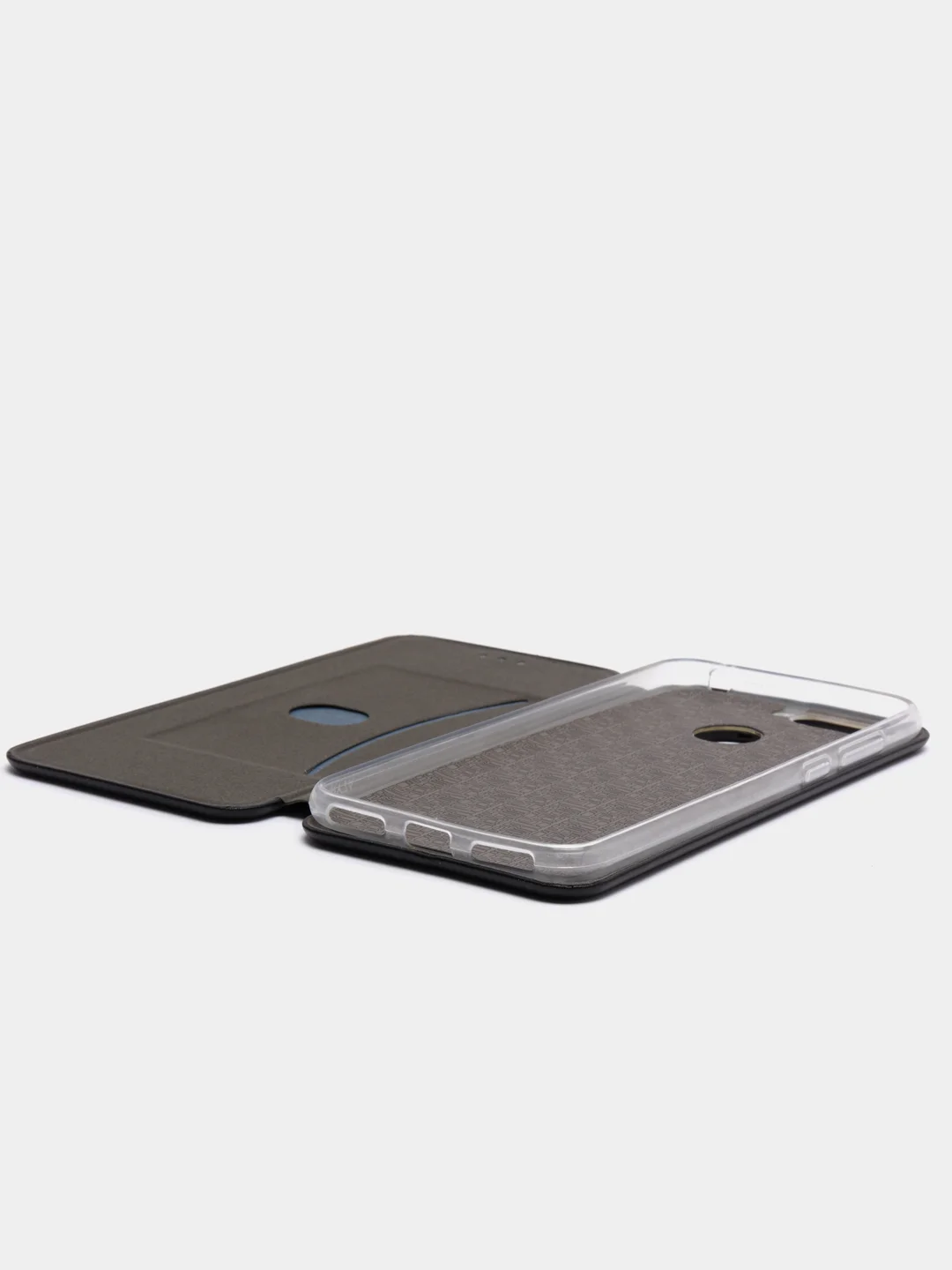 Синий чехол книжка Huawei Y6 2018 / Honor 7C / Honor 7A Pro / Y6 Prime, Хуавей У6 2018 (5,7")