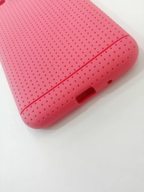 Тёмно-розовый силиконовый усиленный Samsung J3 16