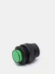 5 штук Кнопка R16-503BD-G без фиксациии подсветка 3VDC (3A 250VAC) зеленая