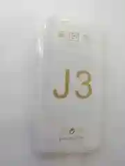 Силиконовый чехол Samsung J3 2016 J310F противоударный, эффект капель