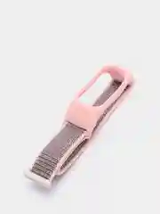 Розовый нейлоновый и силиконовый ремешок для фитнес браслета Xiaomi Mi Band 3, 4