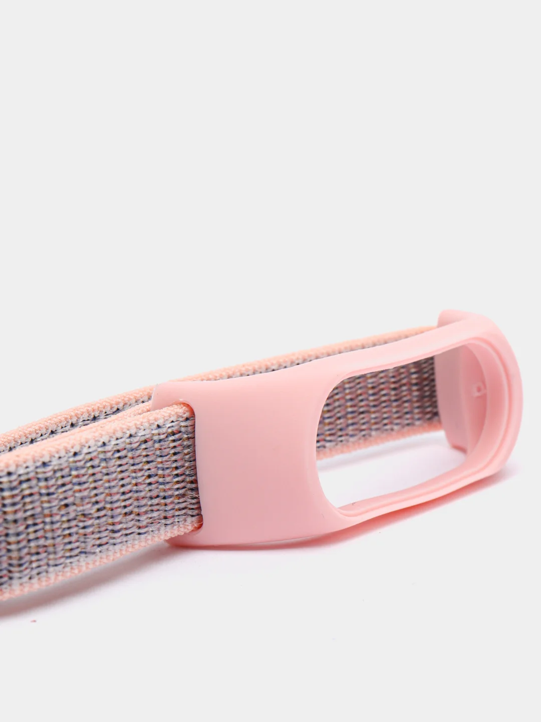 Розовый нейлоновый и силиконовый ремешок для фитнес браслета Xiaomi Mi Band 3, 4