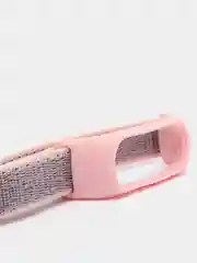 Розовый нейлоновый и силиконовый ремешок для фитнес браслета Xiaomi Mi Band 3, 4