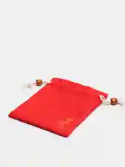 Красный мешок подарочный для украшений