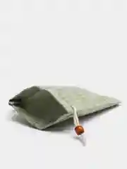 Зеленый мешок подарочный для украшений