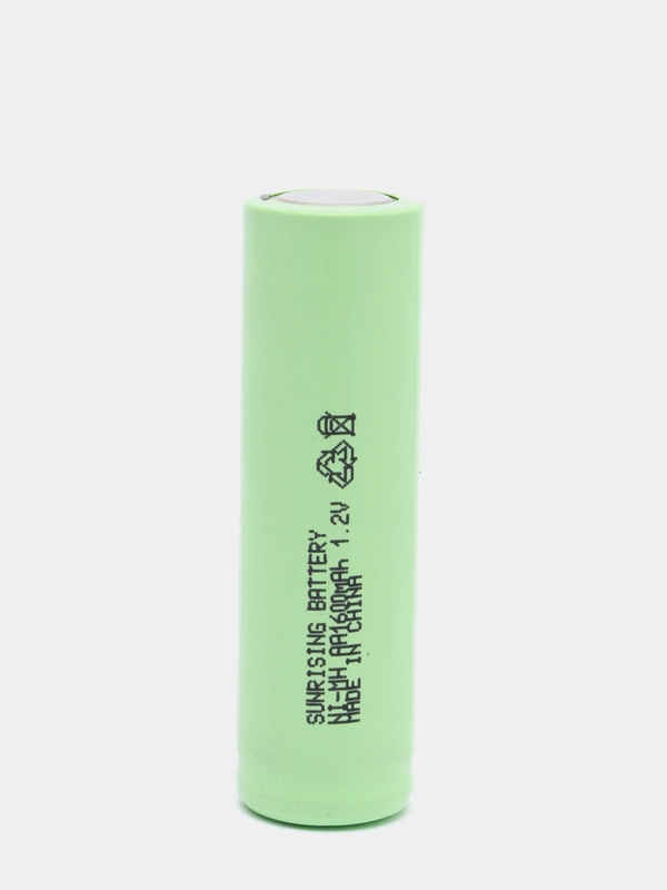 Аккумулятор Ni-MH AA 1300mah 1.2V плоский + SUNRISING (факт. 1300mah)