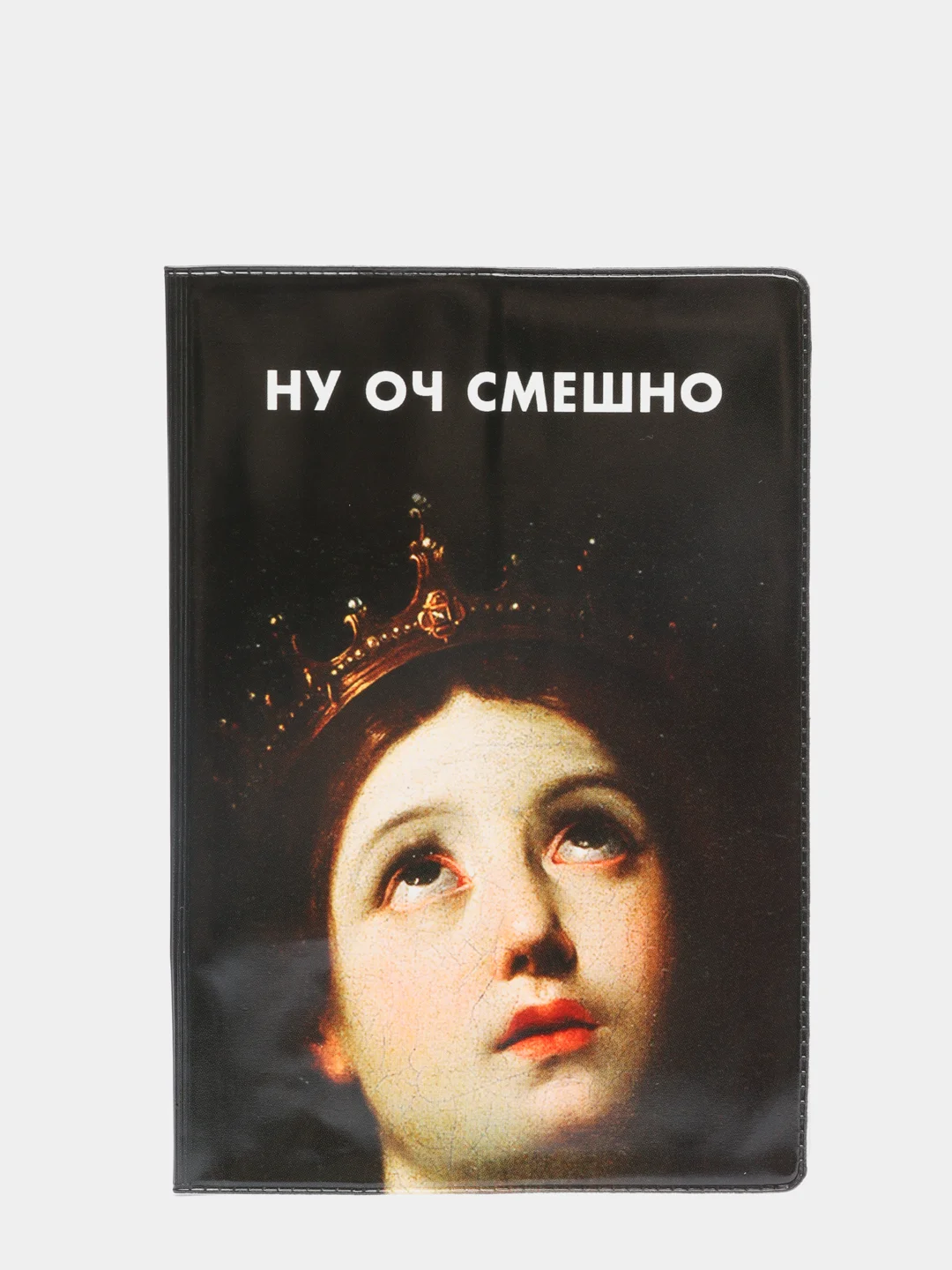 Ледяной обложка на паспорт, с принтом
