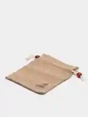 Золотой мешок подарочный для украшений