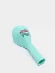Бирюзовый воздушный шарик "Папа/Мама самые лучшие"