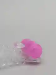 Белый насадка на пенис с вибропулей