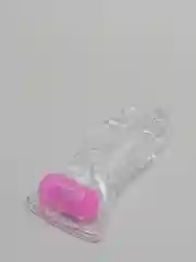 Белый насадка на пенис с вибропулей