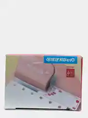 Розовый дырокол с разметкой