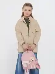Розовый рюкзак детский, рюкзак к игрушкой,рюкзак для девочки