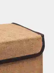 Светло-коричневый набор складных коробок для вещей (2 шт)