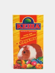 Корм для морских свинок "Кеша" с фруктами, 500 гр