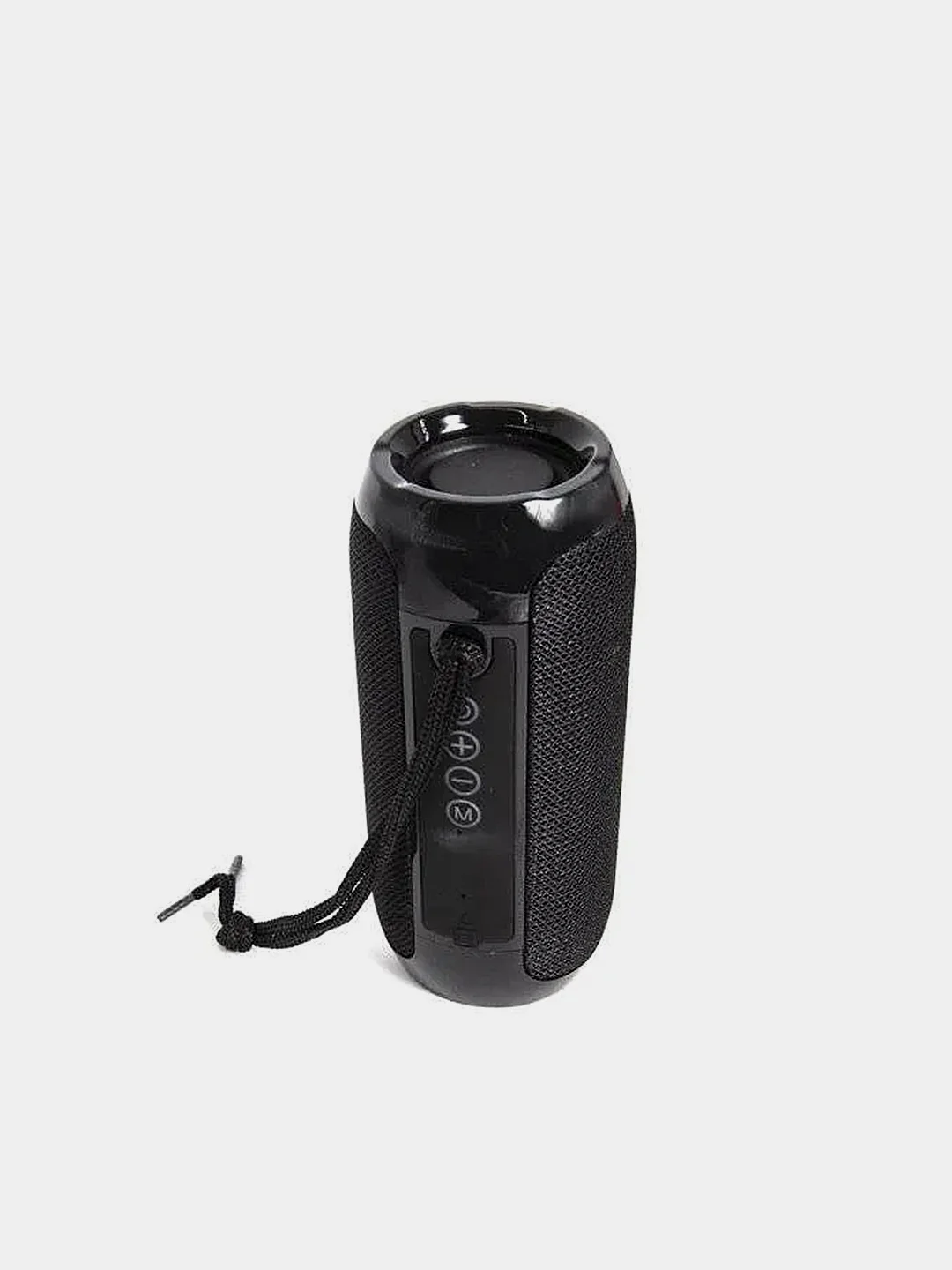 Черный портативная беспроводная колонка, 10 Вт, 2 динамика, FM радио, micro SD, 1200 мАч