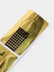 Одноразовые формы для наращивания ногтей, золотые