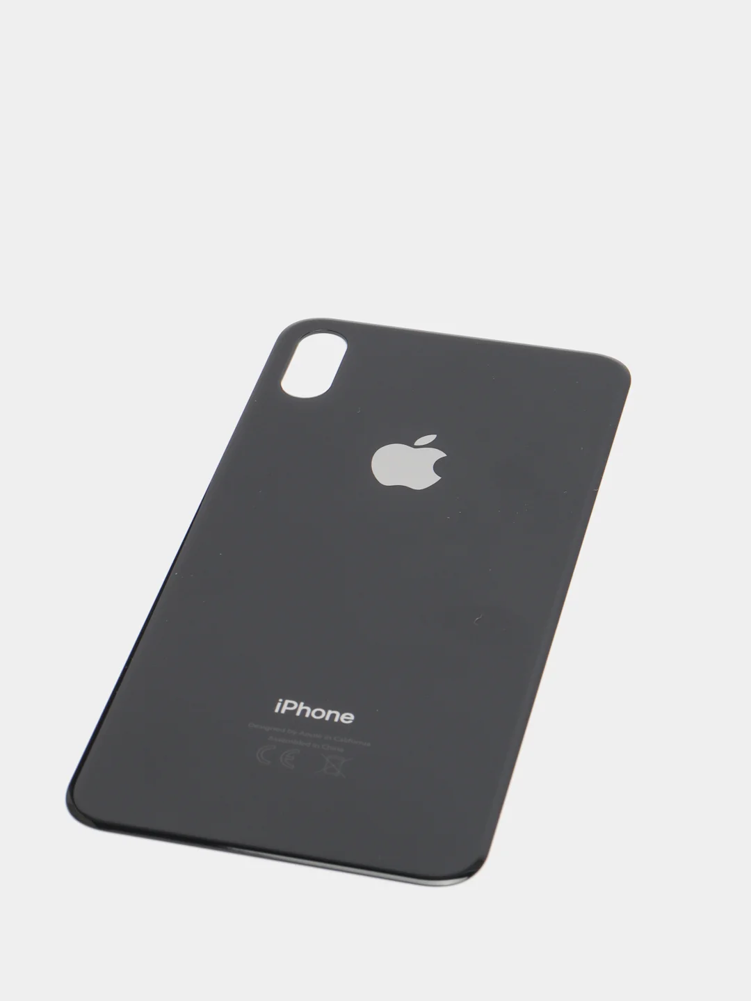 Серебряный задняя крышка для iPhone XS Max