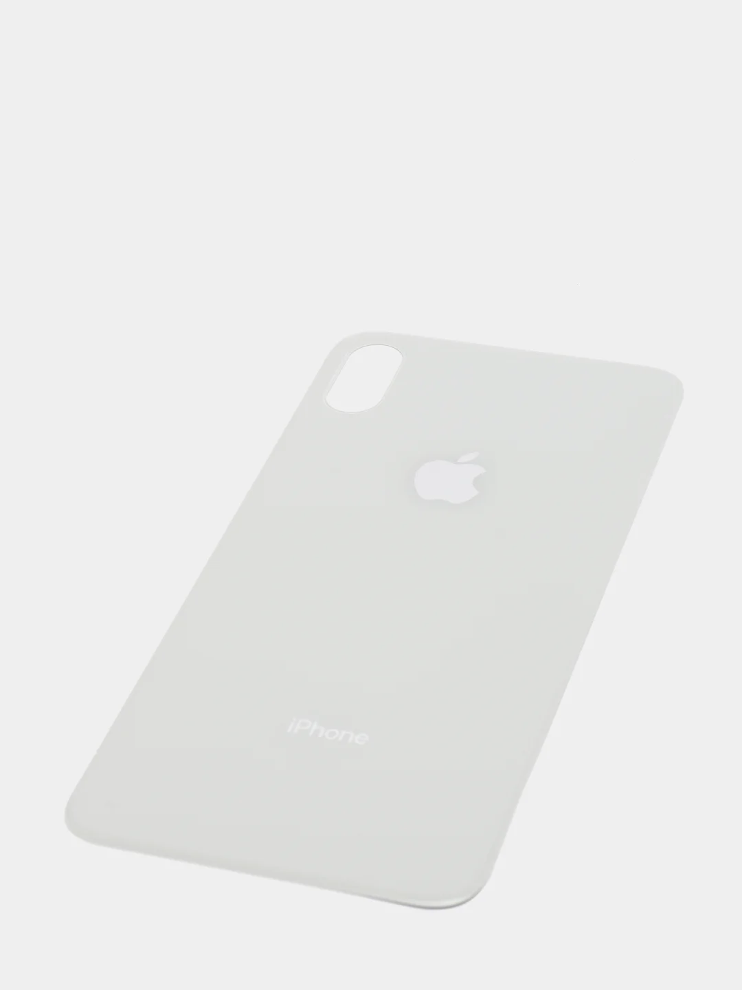 Серебряный задняя крышка для iPhone XS Max