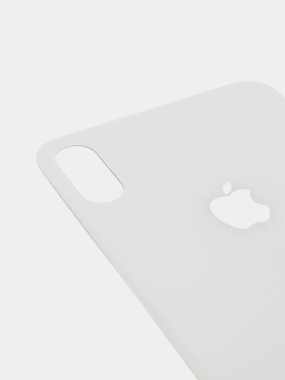 Серебряный задняя крышка для iPhone XS Max