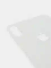 Серебряный задняя крышка для iPhone XS Max