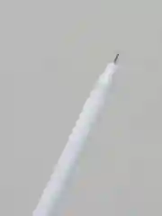 Мультяшные гелевые ручки, белый тон корпуса, цвет пера черный