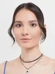 Серый чокер