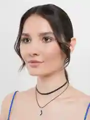 Серый чокер