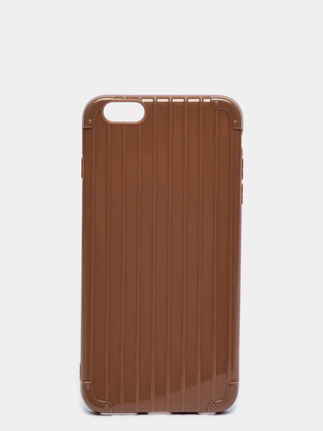 Коричневый чехол для iPhone 6 / 6s, 6 / 6s Plus, 7 / 8, 7 / 8 Plus, X / XS, XS MAX, XR, 11, 11 Pro, 11 Pro Max, 8 цветов, силиконовый, ребристый