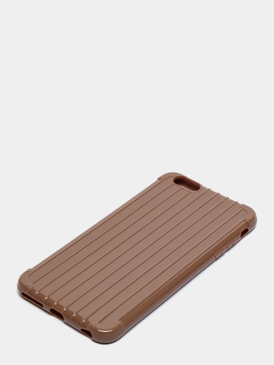 Коричневый чехол для iPhone 6 / 6s, 6 / 6s Plus, 7 / 8, 7 / 8 Plus, X / XS, XS MAX, XR, 11, 11 Pro, 11 Pro Max, 8 цветов, силиконовый, ребристый