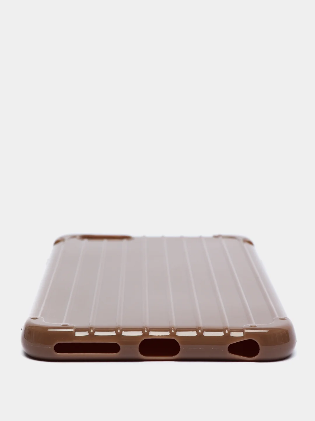 Коричневый чехол для iPhone 6 / 6s, 6 / 6s Plus, 7 / 8, 7 / 8 Plus, X / XS, XS MAX, XR, 11, 11 Pro, 11 Pro Max, 8 цветов, силиконовый, ребристый
