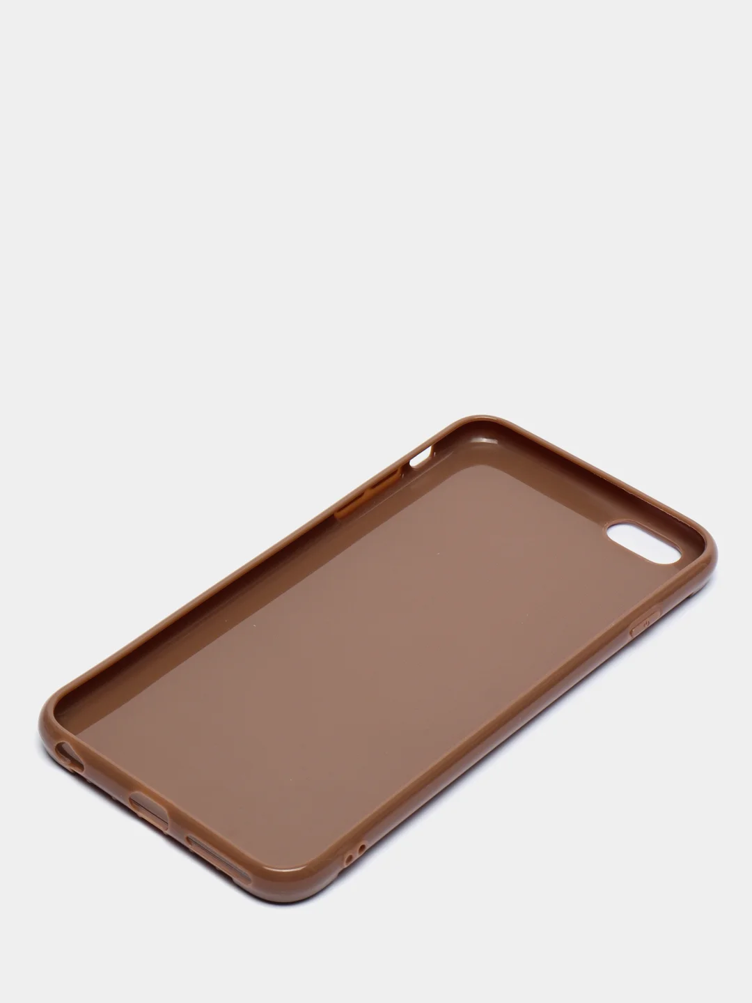 Коричневый чехол для iPhone 6 / 6s, 6 / 6s Plus, 7 / 8, 7 / 8 Plus, X / XS, XS MAX, XR, 11, 11 Pro, 11 Pro Max, 8 цветов, силиконовый, ребристый